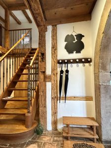 Alsace gîte ancien tradition chic authentique rare demeure grés des Vosges bois